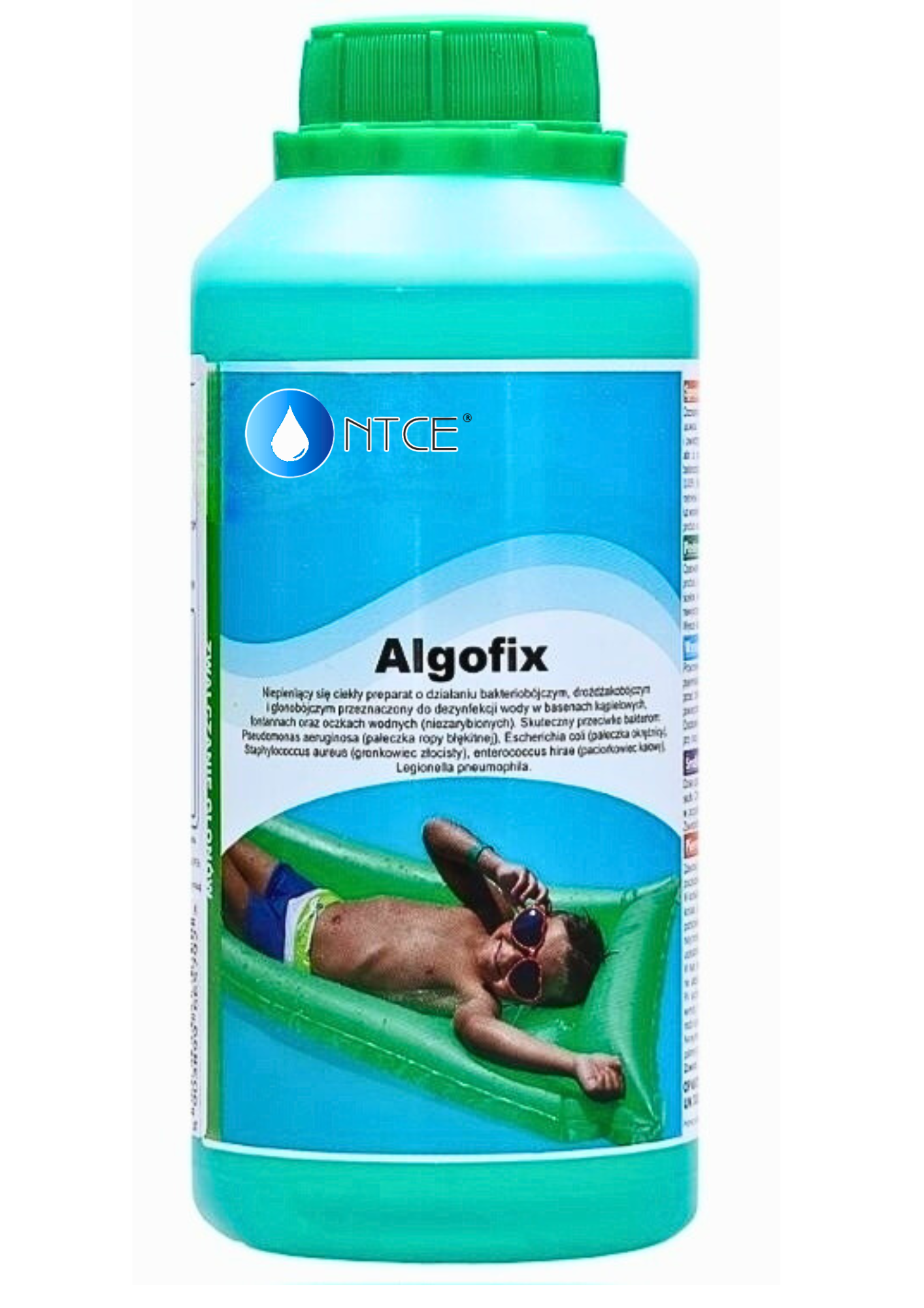 Algofix środek na glony w basenie NTCE — 0,5 l