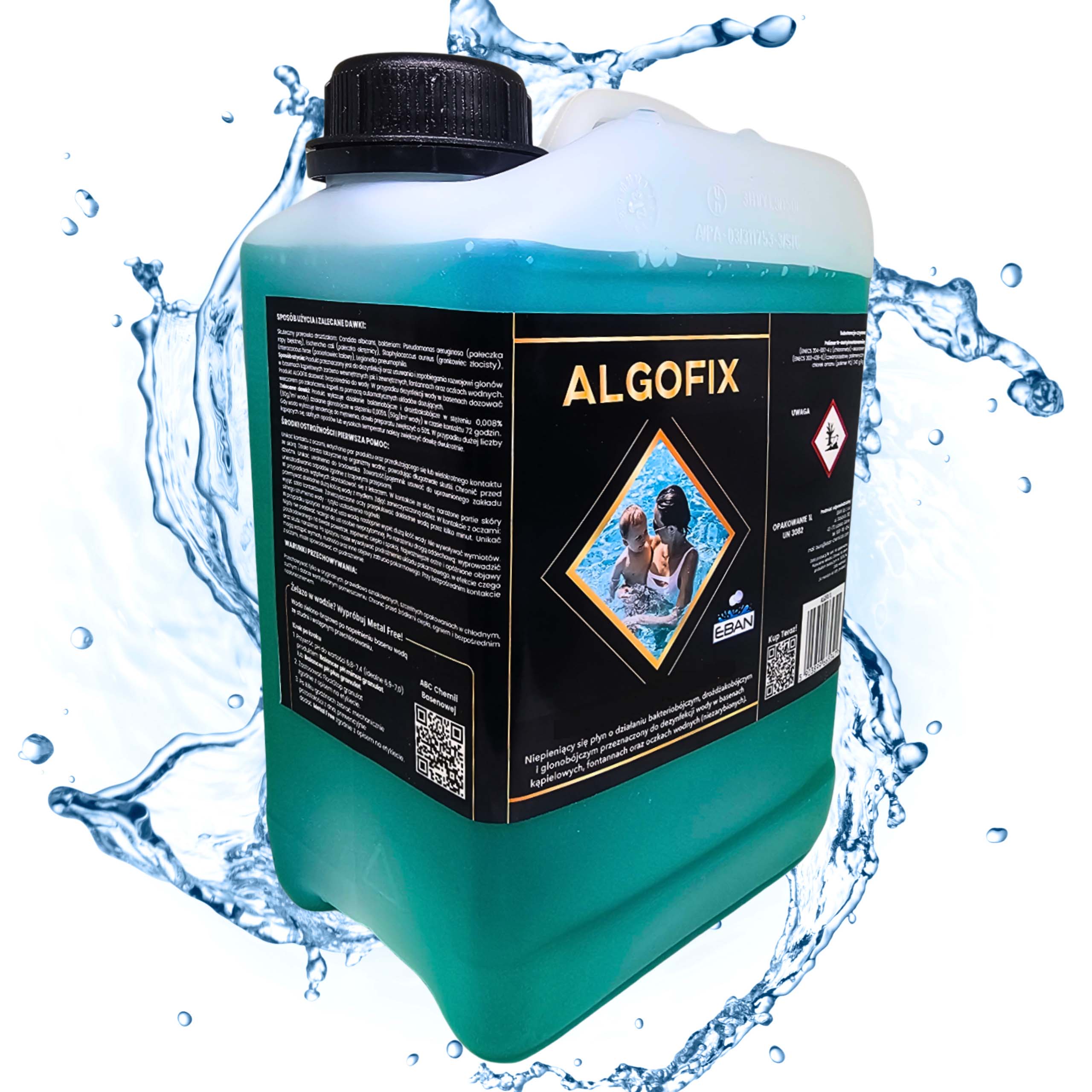 Algofix 3,2kg środek na glony w basenie EBAN