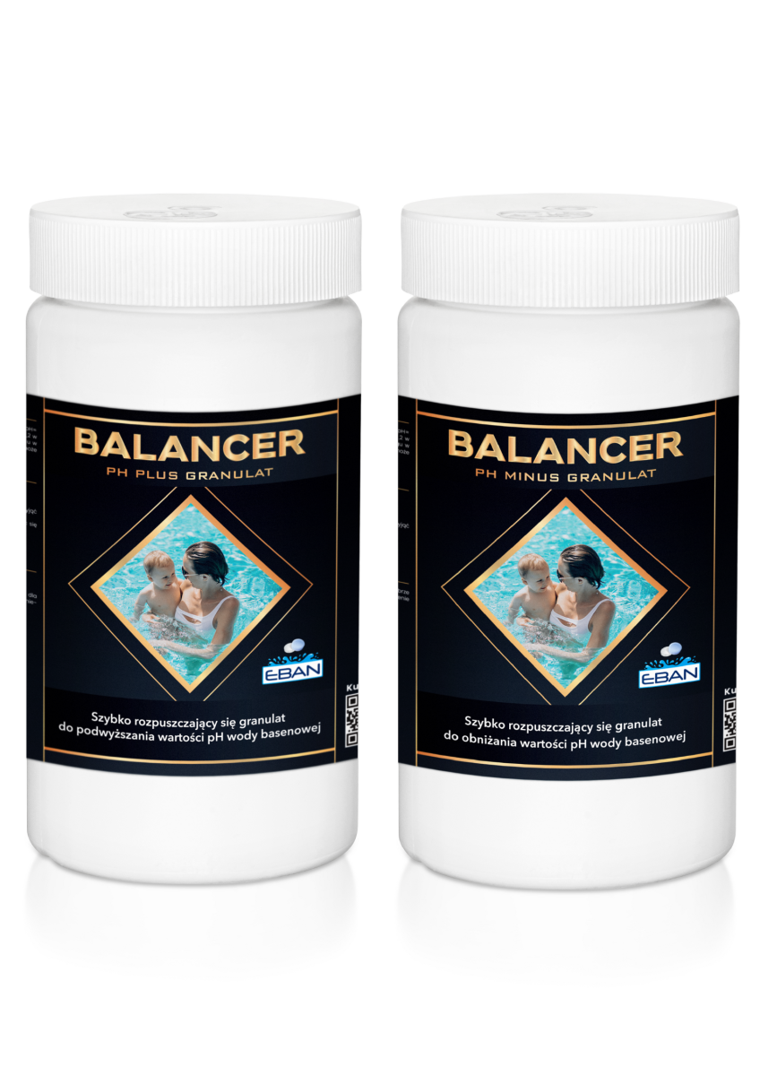 Balancer pH minus 1,5 kg + Balancer pH plus 1 kg