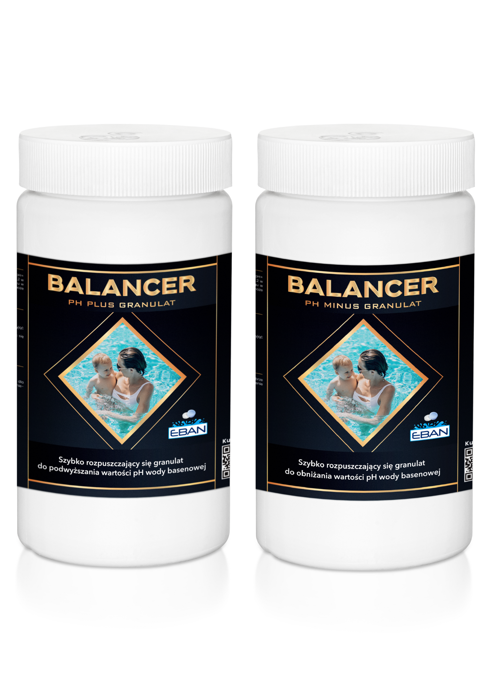 Balancer pH minus 1,5 kg + Balancer pH plus 1 kg