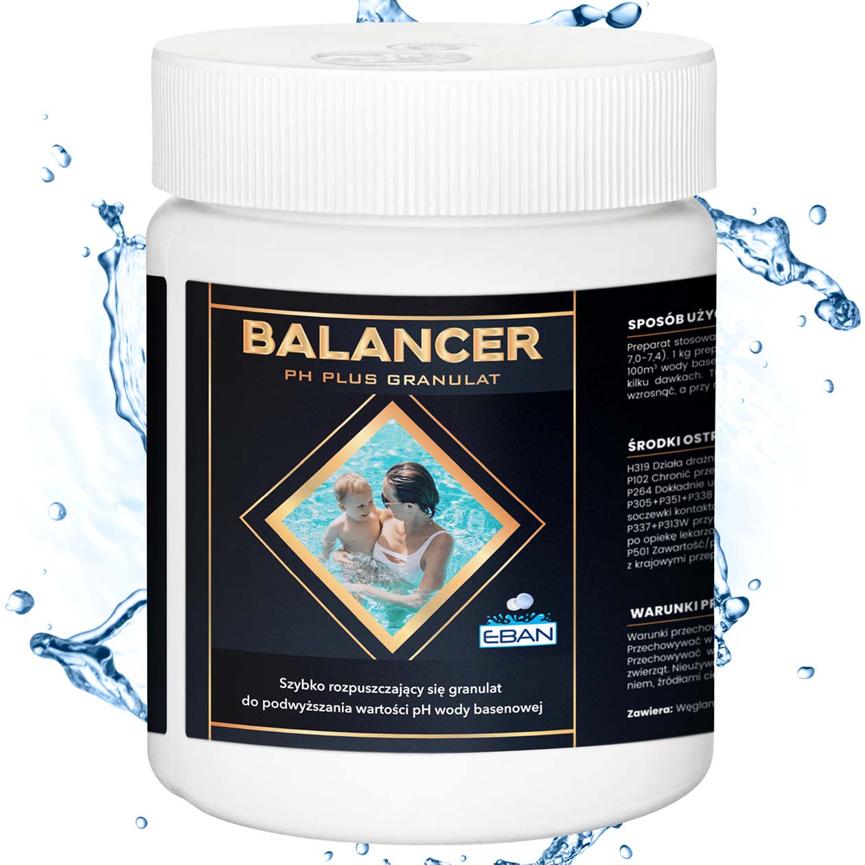 Balancer pH plus granulat 0,5 kg