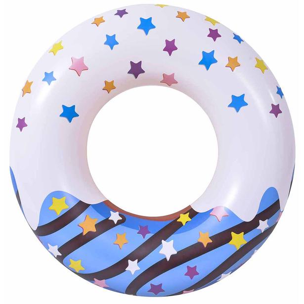 Koło do pływania DONUT Jumbo niebieski