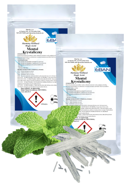 Mentol krystaliczny 200g (2x100g) DOYPACK
