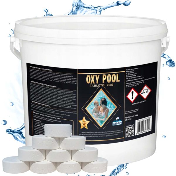 Tabletki tlenowe Oxy Pool 20g 5kg aktywny tlen EBAN