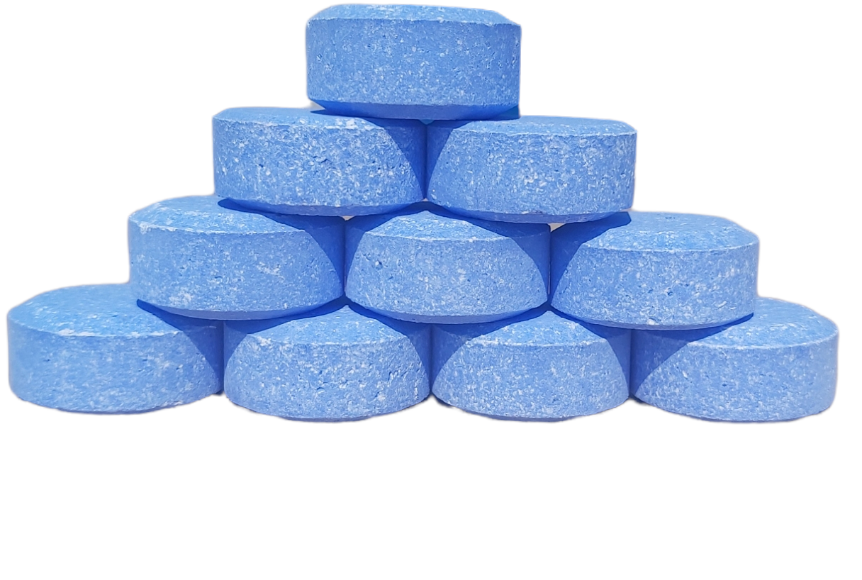 Chlorox Multitabletki 20 g BLUE wolno rozpuszczające się do dezynfekcji wody EBAN — 3 kg