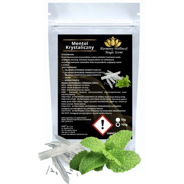 Mentol krystaliczny 100g DOYPACK