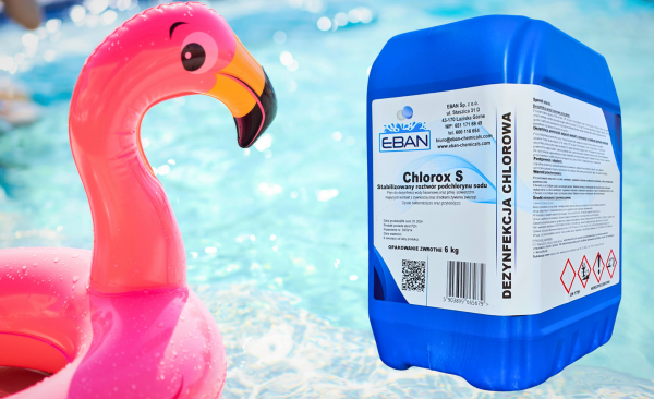 Stabilizowany roztwór podchlorynu sodu Chlorox S 6 kg — 6 kg x