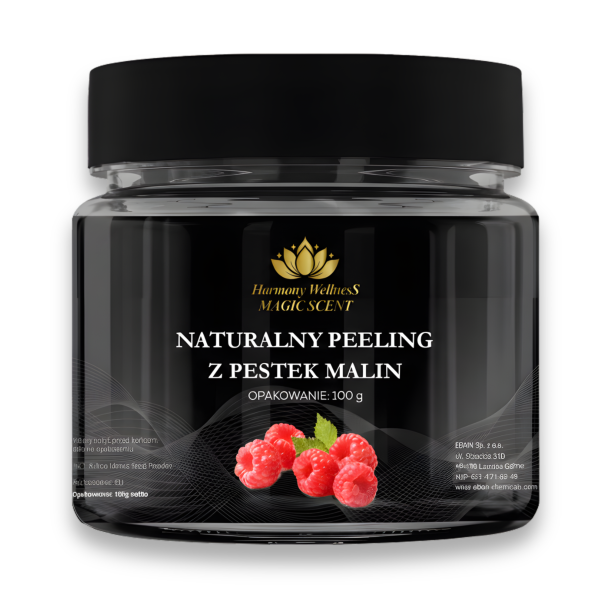 Naturalny Peeling z Pestek Malin do Twarzy i Ciała 100g