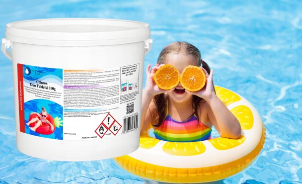 CHLOROX DUO TABLETKI WIELOFUNKCYJNE CHLOR DO BASENU — 3 kg